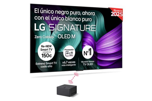 Detalle de LG OLED97M59LA Smart TV OLED evo AI M5 97" 4K 2025