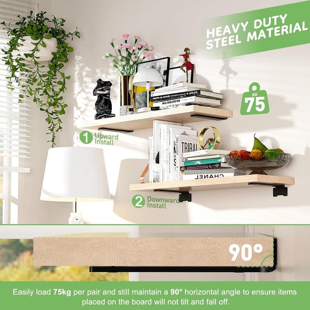 Thumbnail 1 de Yeabett Set 6 supporti mensola 15 cm