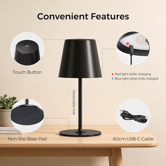 Thumbnail 5 de UPXNBOR Night Light 3-Level Dimmable