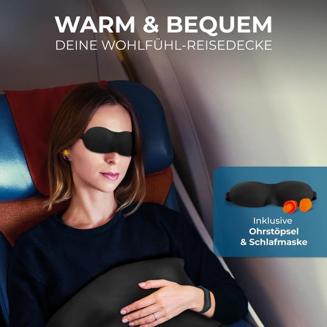 Detalle 2 de STYNGARD Copenhagen Reisedecke 150×200 cm