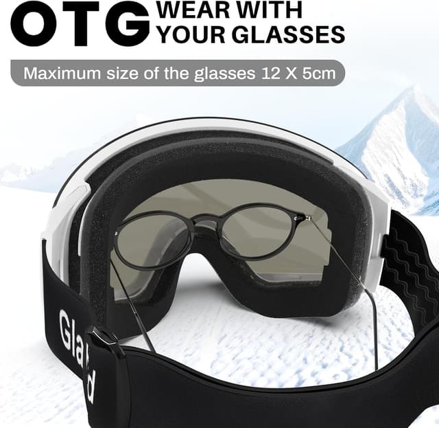 Thumbnail 4 de GlaRid PRO Frameless Ski Goggles