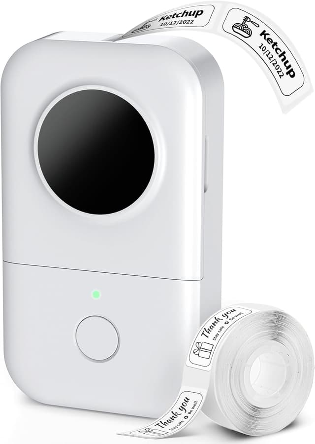 Detalle de Phomemo D30 Etikettendrucker für Thermo-Etiketten