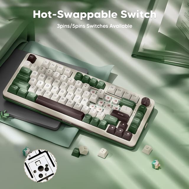 Thumbnail 4 de Redragon K681 Pro Wireless 81-Key Mechanical Keyboard