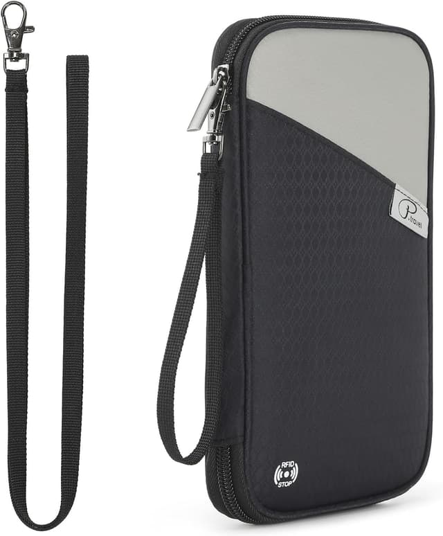 Thumbnail 6 de VanFn RFID Travel Passport Wallet (Family Passport Holder) – P.Travel Series Black