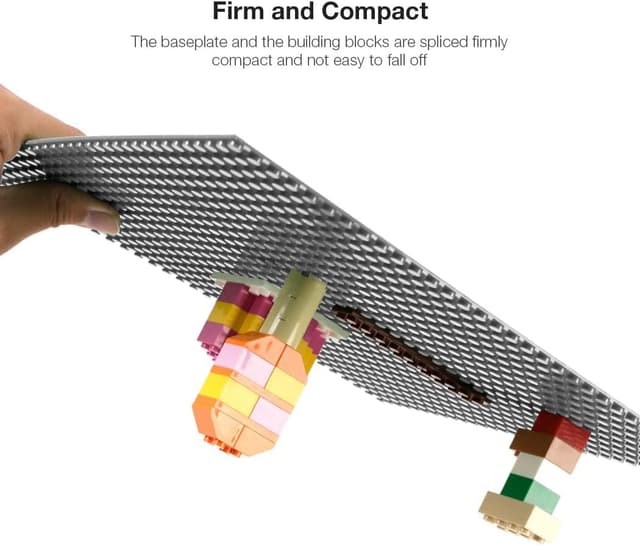 Thumbnail 3 de Lekebaby Grundplatte 25x25 Grau