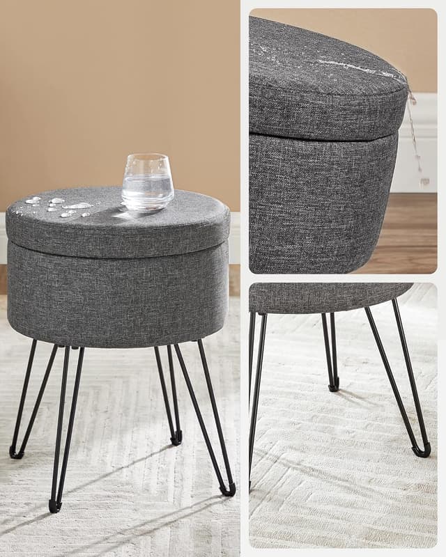 Thumbnail 4 de SONGMICS LOM002G02 Puff almacenaje 13,4 L