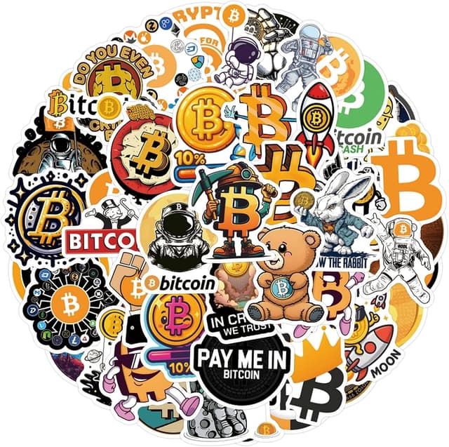 Detalle de Affoto Digitale Buchstaben Aufkleber (50 Stück) – wasserfeste Vinyl-Sticker für Laptop, Auto, Fahrrad, Skateboard & mehr