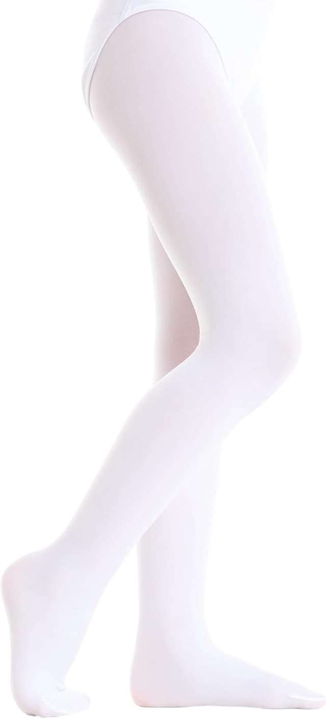 Detalle de Yitoco Toddler Girls Tights for Dance & Ballet (Footed Leggings)