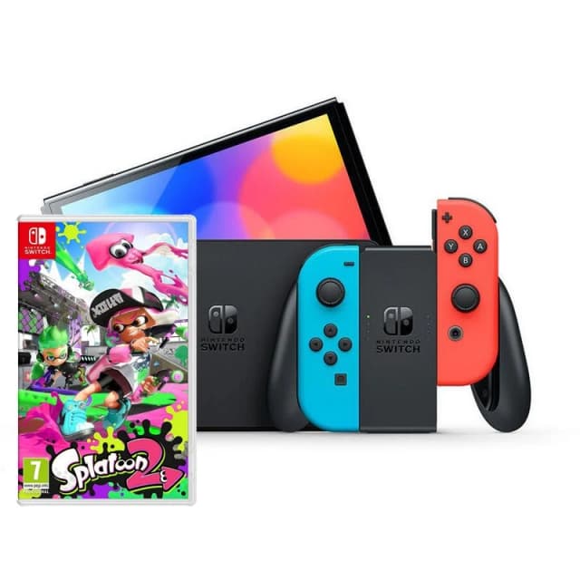 Imagen de Nintendo Switch OLED Azul Neón/Rojo Neón 📱 en OfertitasTOP