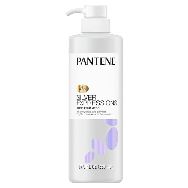 Imagen de Pantene Silver Expressions Purple Shampoo 17.9 fl oz en OfertitasTOP