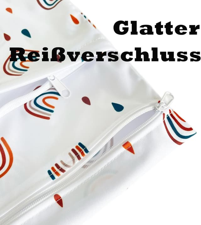 Detalle 1 de TRASUN Wetbag Kindergarten Nassbeutel 36 x 30 cm