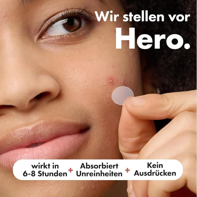 Detalle de Hero Mighty Patch Original 144 Pickel-Patches 🩹