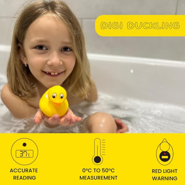 Thumbnail 6 de TensCare Digi Duckling digital baby bath thermometer