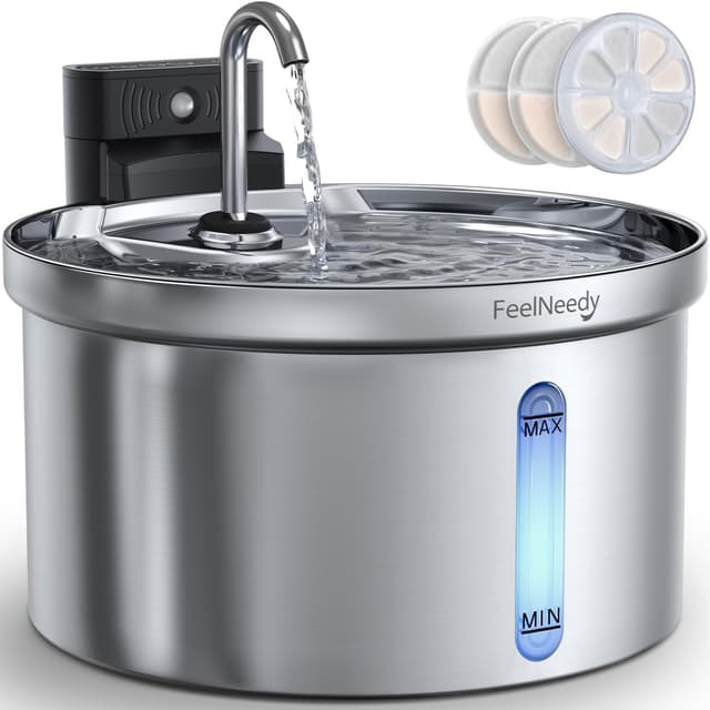 Imagen de FEELNEEDY Fuente de Agua 4,000mAh para gatos en OfertitasTOP