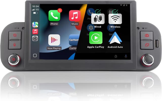 Detalle de Fiat Panda 2013-2020 Autoradio touchscreen