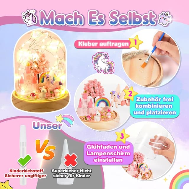 Thumbnail 3 de HappyGoLucky Bastelset Einhorn ab 3 Jahre