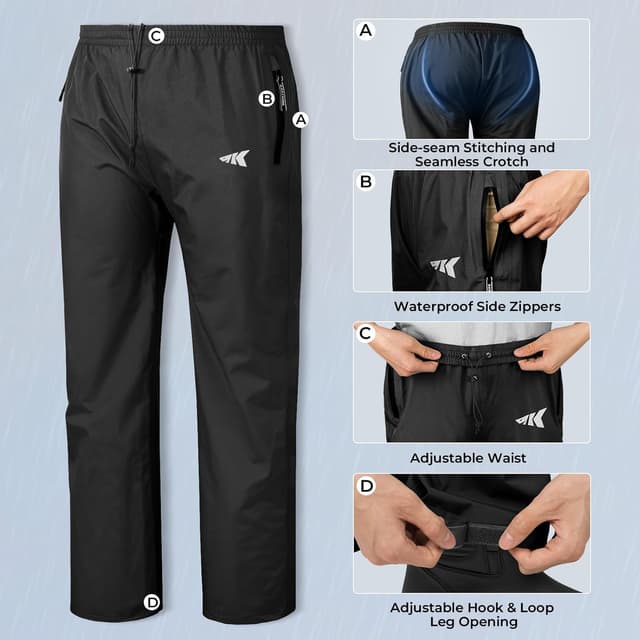 Detalle de KastKing HydroSense rain suit 100% polypropylene