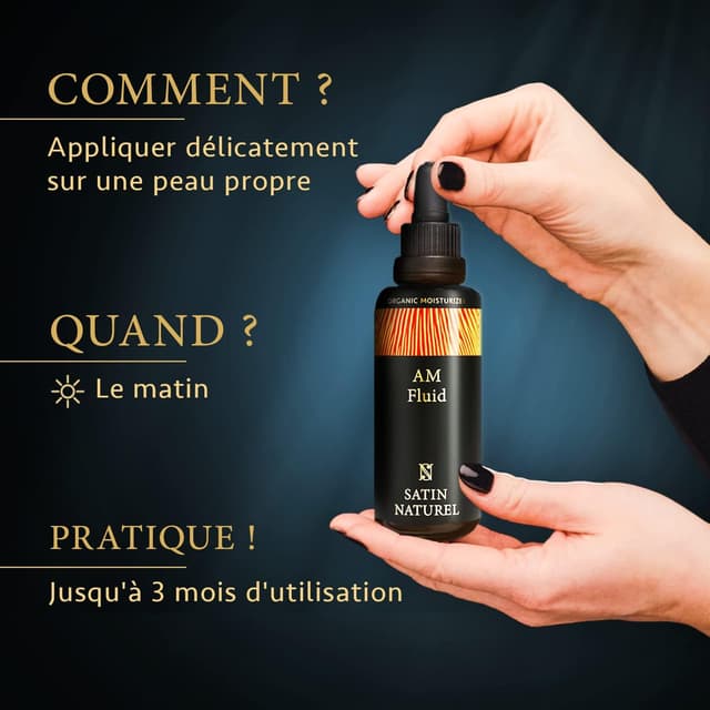 Detalle 2 de Satin Naturel Crème hydratante visage 2-en-1 légère & primer bio à l’aloe vera, anti-âge vegan (50 ml)