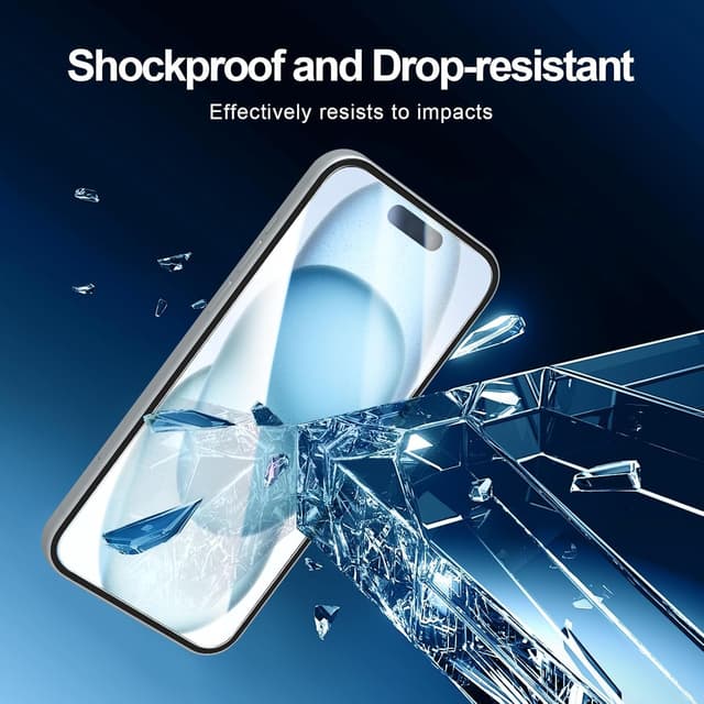 Thumbnail 5 de NEW'C Screen Protector for iPhone 16 6.1-inch