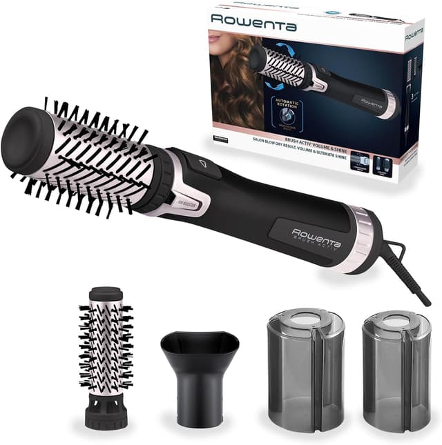 Detalle 1 de Rowenta Brush Activ Premium Care CF9540F0 — brosse rotative 2 accessoires 🎀