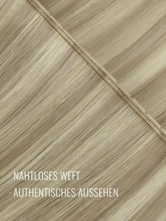 Thumbnail 3 de Fshine Echthaar Extensions 55 cm Haarverlängerung