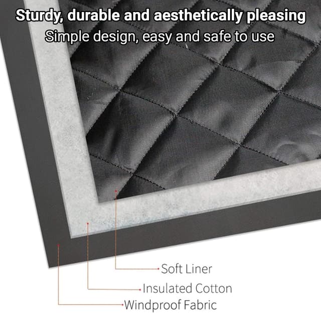 Thumbnail 6 de FINEVERNEK Coprigambe per scooter antivento e antipioggia 🧣