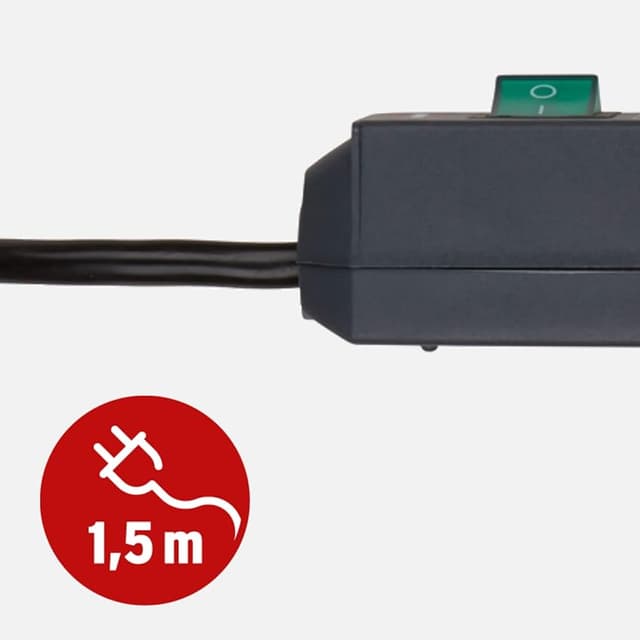 Thumbnail 2 de Brennenstuhl Eco-Line regleta 3 tomas, 1,5 m