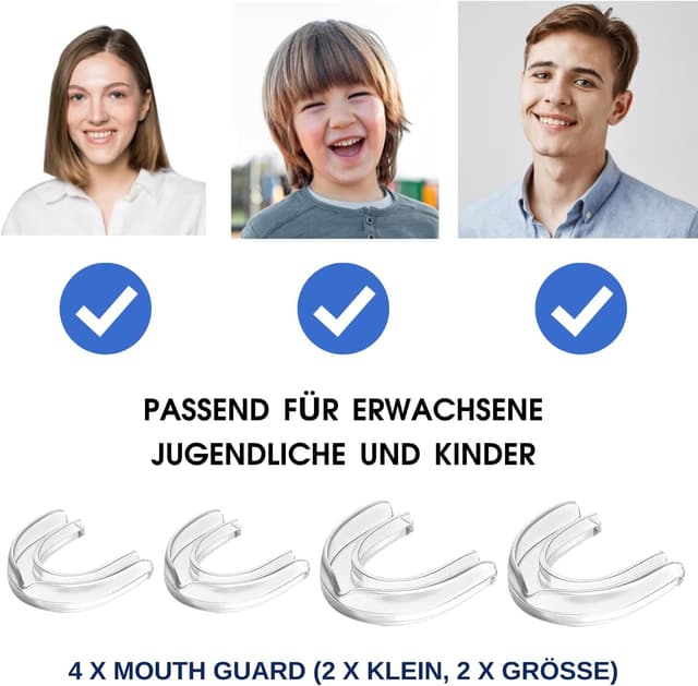 Thumbnail 2 de Knirscherschiene Nacht Zahnschiene 4er-Pack