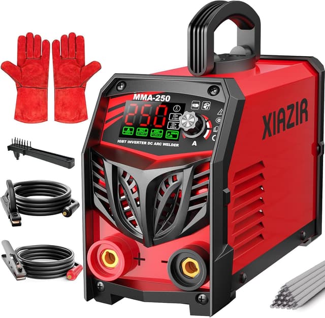 Detalle de ARC 250A 220V soldador portátil