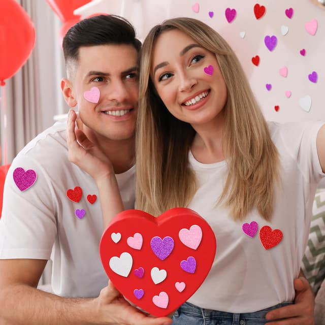 Thumbnail 6 de 300 PCS Valentines Stickers 3 Sizes 🎨