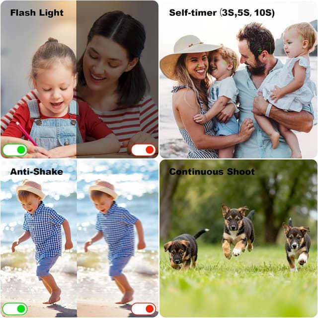 Thumbnail 6 de Digital Camera 64MP 4K compact with 18x zoom