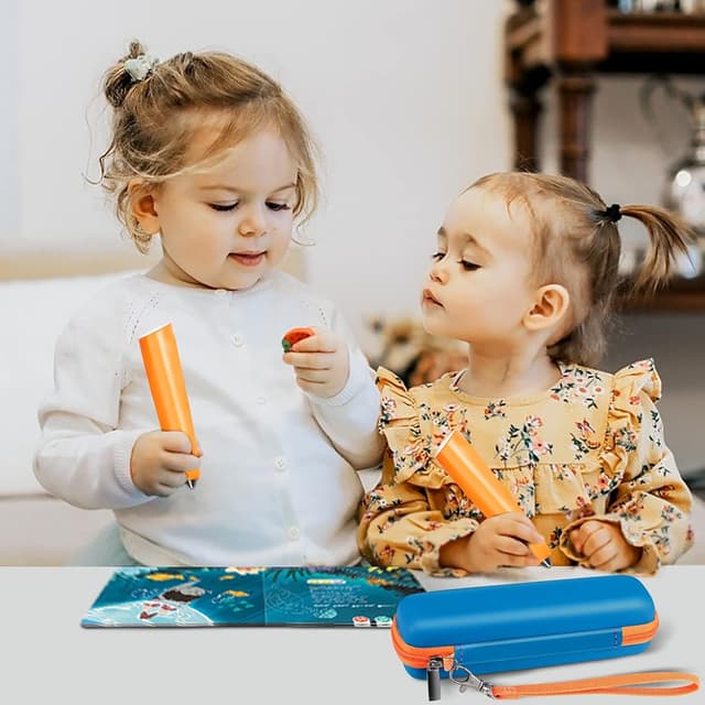 Thumbnail 6 de SITHON stoßfeste Hülle für Ravensburger tiptoi Stifte – Tasche mit Handschlaufe (blau)