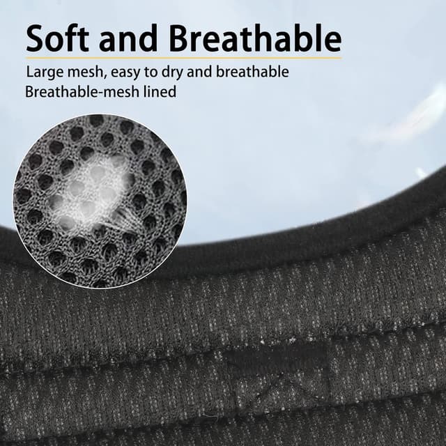 Detalle 2 de FYY No Pull Dog Harness (L-Red) – Breathable Adjustable Reflective Vest with Handle