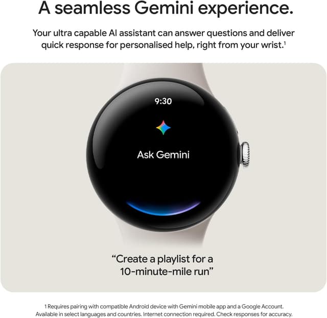 Thumbnail 1 de Google Pixel Watch 3 41mm Android Smartwatch