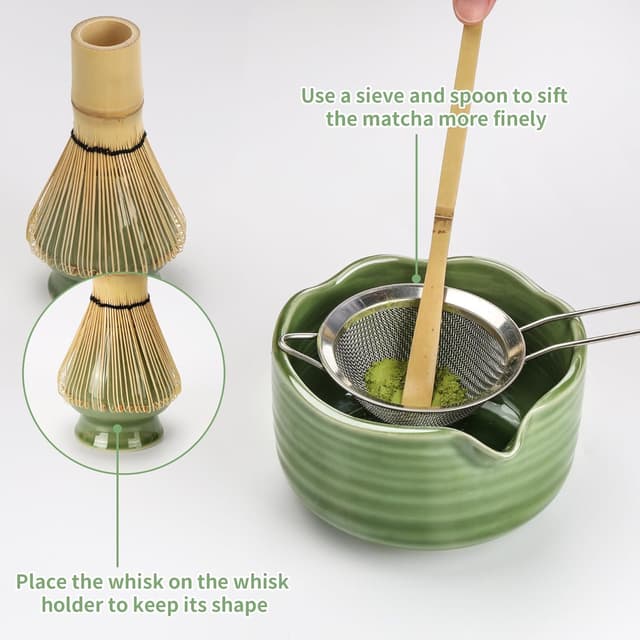 Thumbnail 3 de MestectPET 5 Stück Matcha Set Porzellan