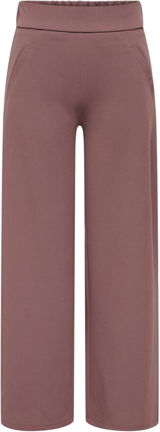 Detalle de JDY Damenhose „Catia Wide Pant“ mit weitem Bein und elastischem Bund