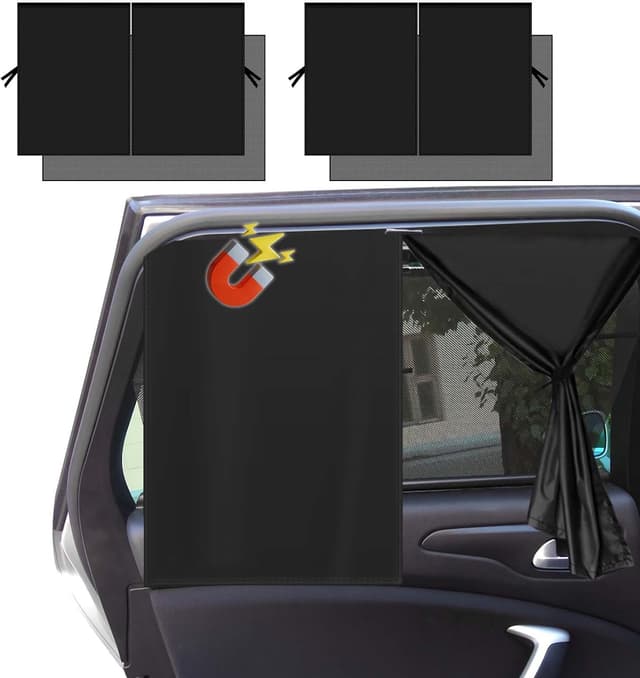 Detalle de Sonnenschutz Auto Baby 2er Magnet UV-Schutz