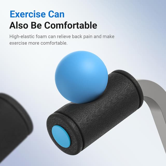 Detalle 2 de MERACH Ab Machine automatic rebound sit-up crunch machine with 3 resistance levels