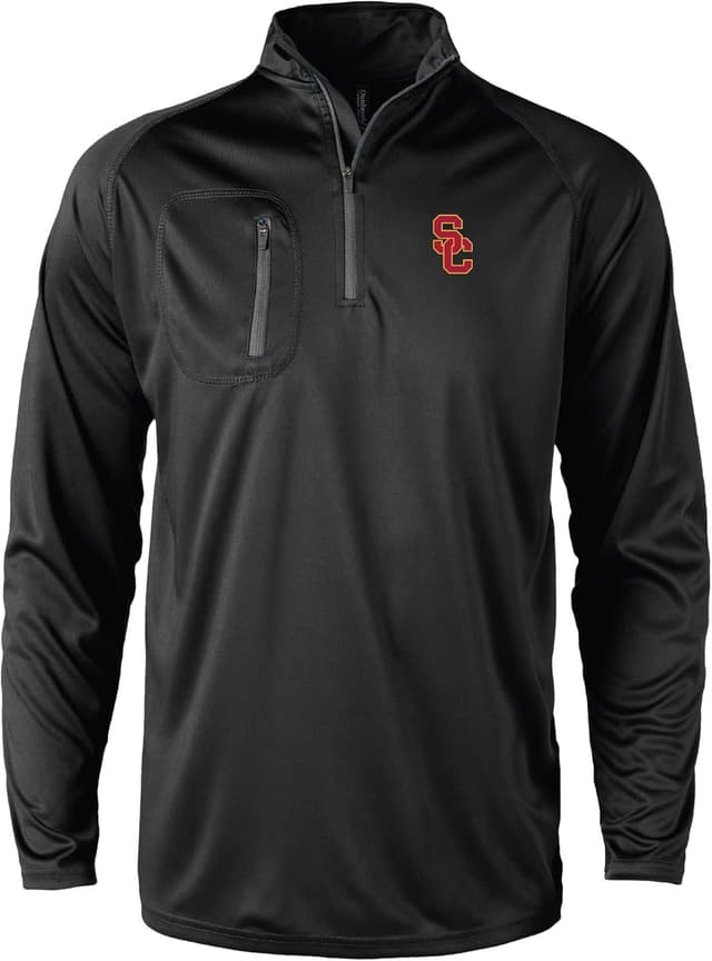 Detalle 2 de Dunbrooke NCAA Men’s USC Trojans 1/4-Zip Portal Pullover