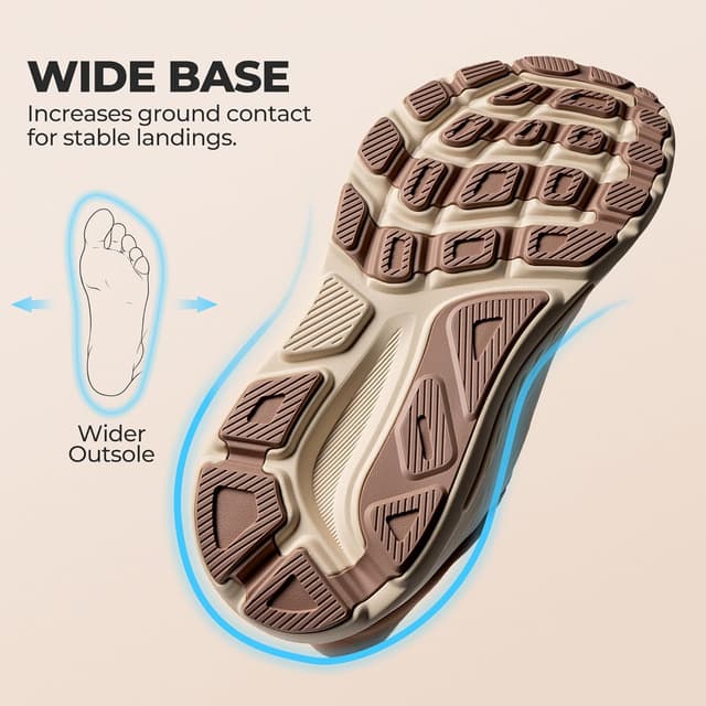 Thumbnail 4 de ALLSWIFIT Slip On Stability Walking Shoes 56% EVA Rebound 🏃♀