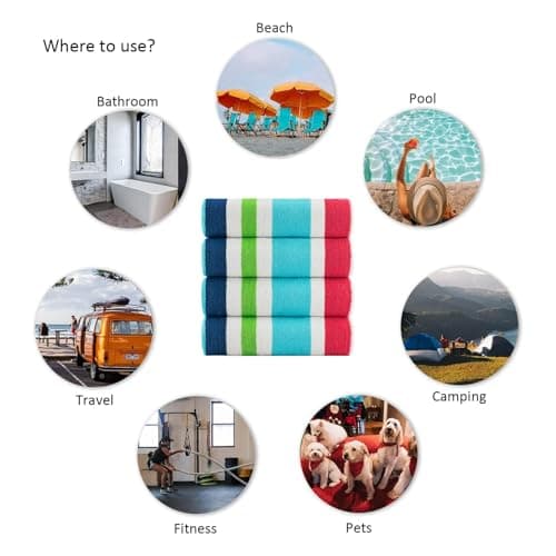 Thumbnail 7 de Casa Copenhagen Monaco Toallas Playa 76x152