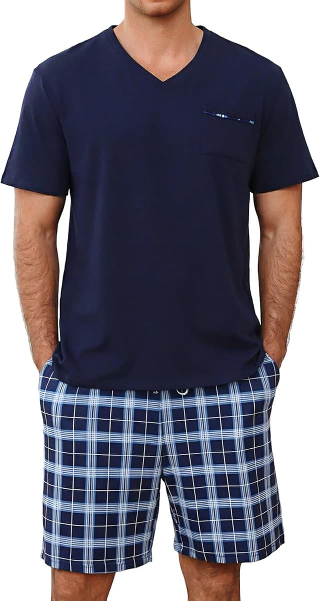 Detalle de Bresdk ensemble pyjama homme coton 95%