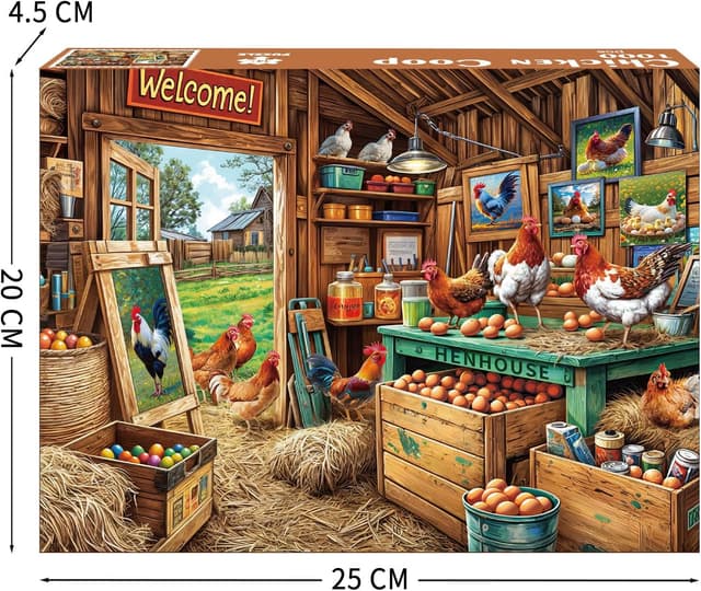 Detalle de 1000 piece jigsaw puzzle 70cm x 50cm