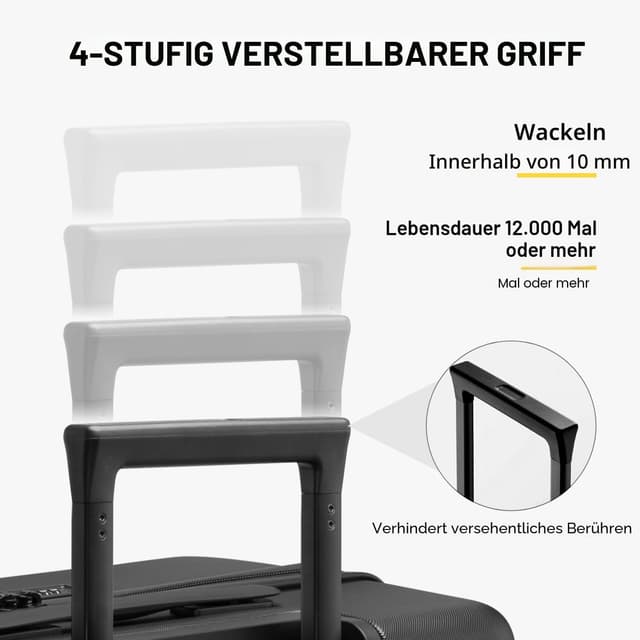 Thumbnail 4 de LEVEL8 Koffer Trolley Handgepäck 54,5 cm