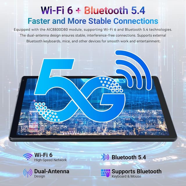 Thumbnail 5 de Laptok Android 15 Tablet 10 Pollici