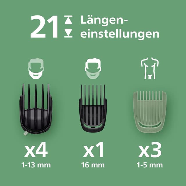 Thumbnail 2 de PHILIPS Multigroom Series 7000 MG7931/15 All-in-One Barttrimmer