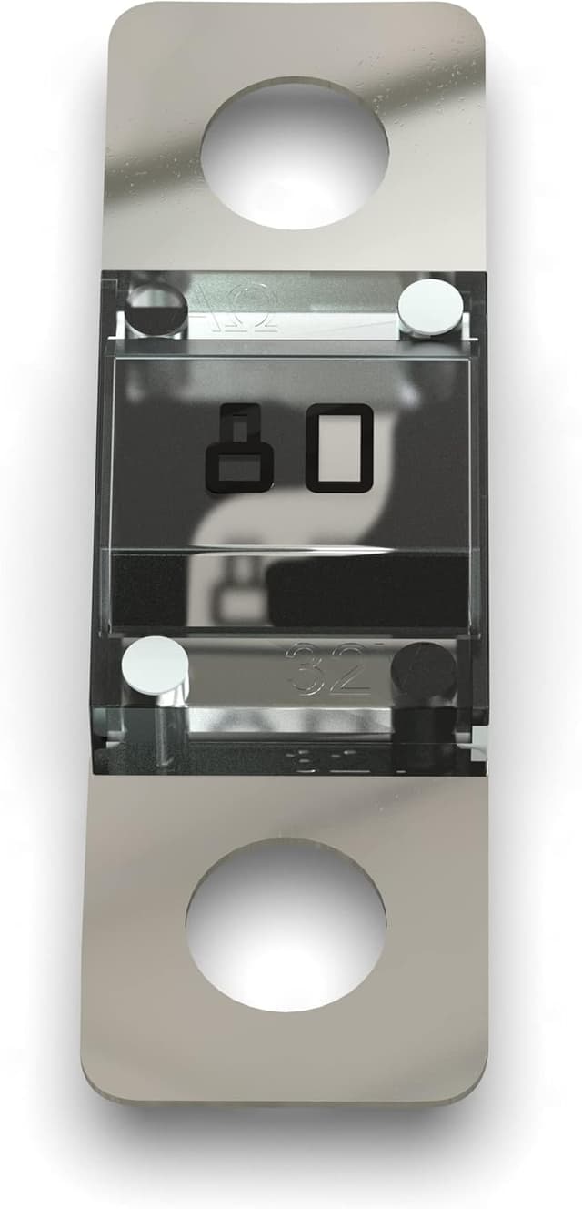 Detalle de AUPROTEC Fusible Midi 80A blanc à vis (ISO 8820-5/M5) – 1 pièce