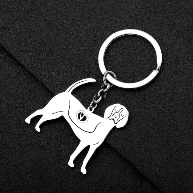 Detalle 2 de Cute dog keychain 29mm by RAIDIN