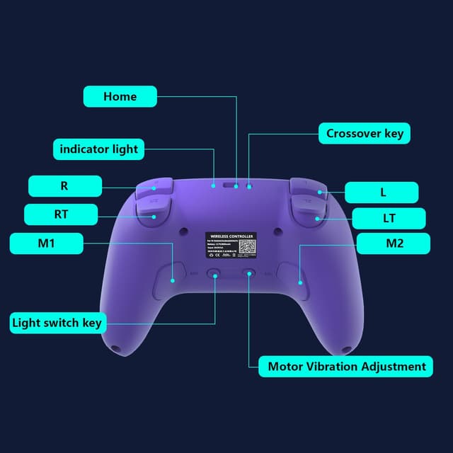 Thumbnail 6 de SZYUYU Switch Controller with 7-Color LED