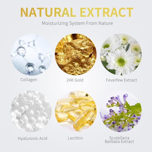 Thumbnail 3 de NAZANO 24K Gold Under Eye Patches 60-pack